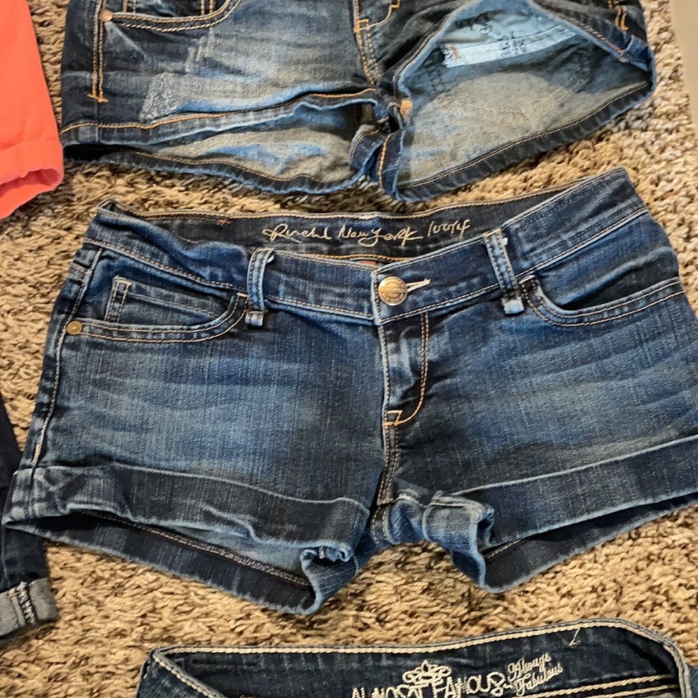 Bundle Sale Short Shorts, Jean Shorts Size 0 Small - Picture 8 of 13